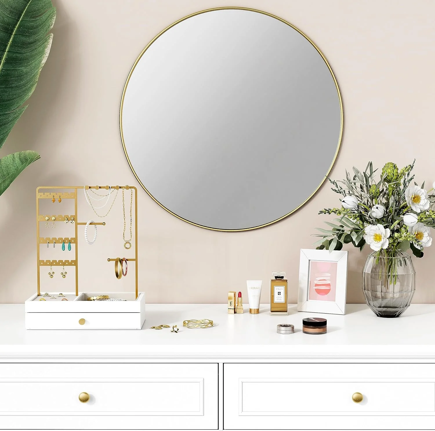 Goozii Gold Jewelry Stand Organizer Necklace Holder image 3