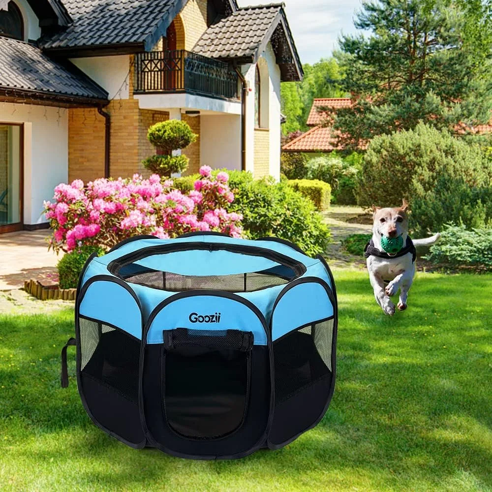 Goozii Dog Playpen Portable Collapsible image 7