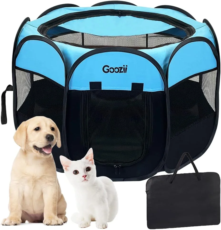 Goozii Dog Playpen Portable Collapsible image 9