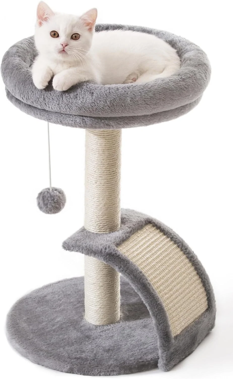 Goozii Small Cat Tree Tower with Scratching Post